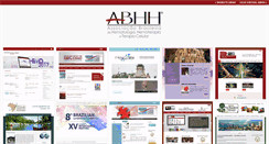 Desktop Screenshot of abhheventos.com.br